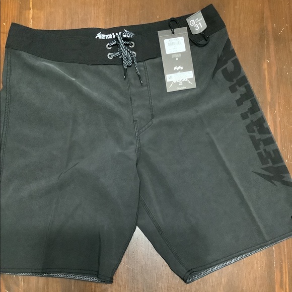 Billabong x METALLICA - Black Album Swim/Board